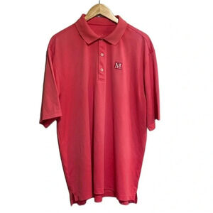 Men’s Casual Athletic Golf Polo Shirt Size XL Mediterra Performance Summer Vacay